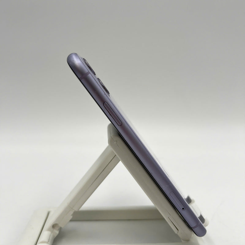 iPhone 11 128GB Tím 98% pin 100% Máy đã trả hết tiền mạng dùng như Quốc Tế Apple (Đã thay pin, đốm 1x, xước viền) - HH7311