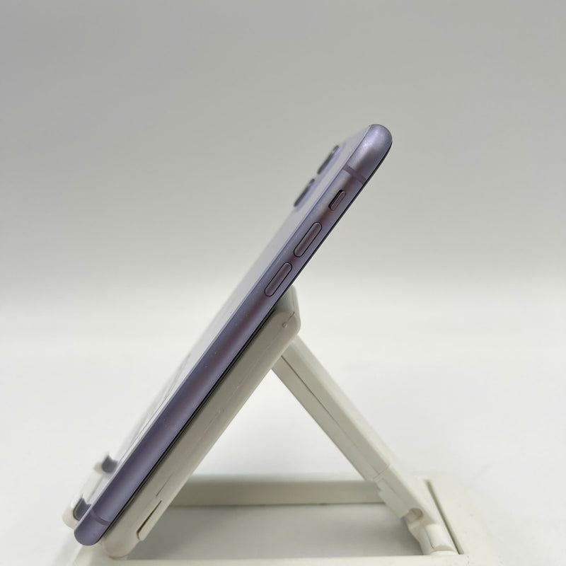 iPhone 11 128GB Tím 98% pin 100% Máy đã trả hết tiền mạng dùng như Quốc Tế Apple (Đã thay pin, đốm 1x, xước viền) - HH7311