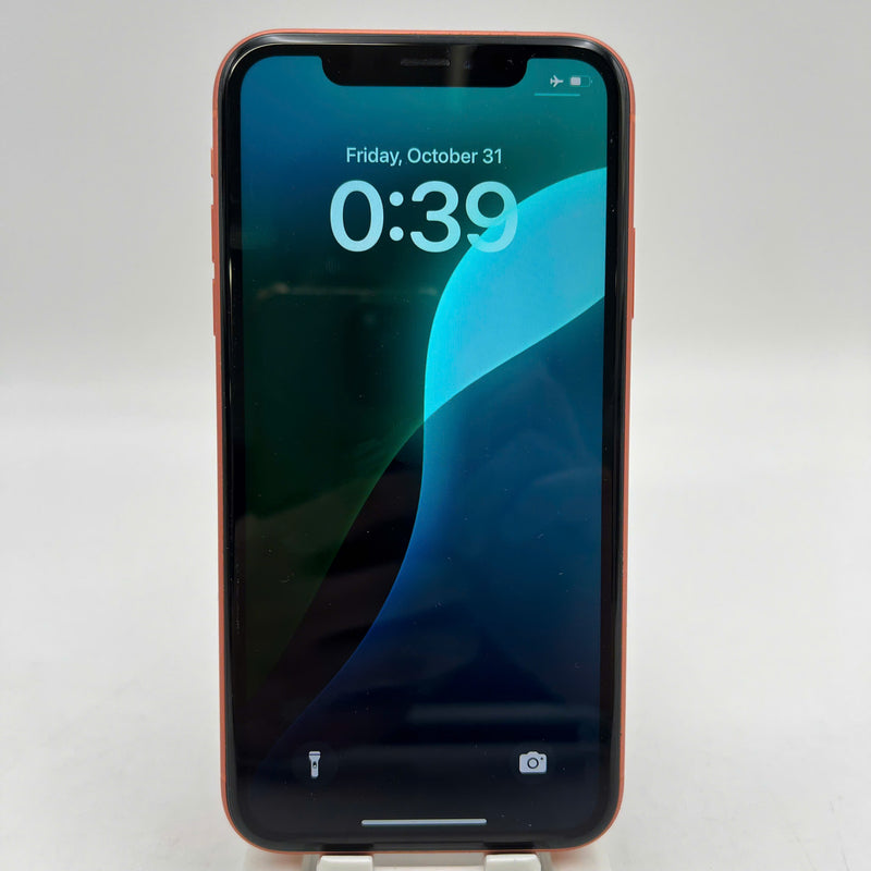 iPhone Xr 64GB Cam 98% pin 100% Máy đã trả hết tiền mạng dùng như Quốc tế Apple (Đã thay pin, viền xước, viền cam xước, đốm 1x) - HH4310