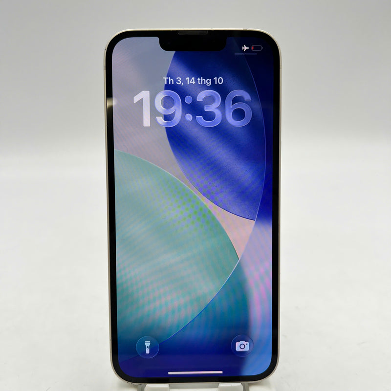 iPhone 14 128GB Trắng 98% pin 100% Quốc Tế Apple (Đã thay pin, xước viền, xước viền cam) - HH3823