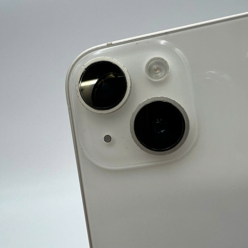 iPhone 14 128GB Trắng 98% pin 100% Quốc Tế Apple (Đã thay pin, xước viền, xước viền cam) - HH3823