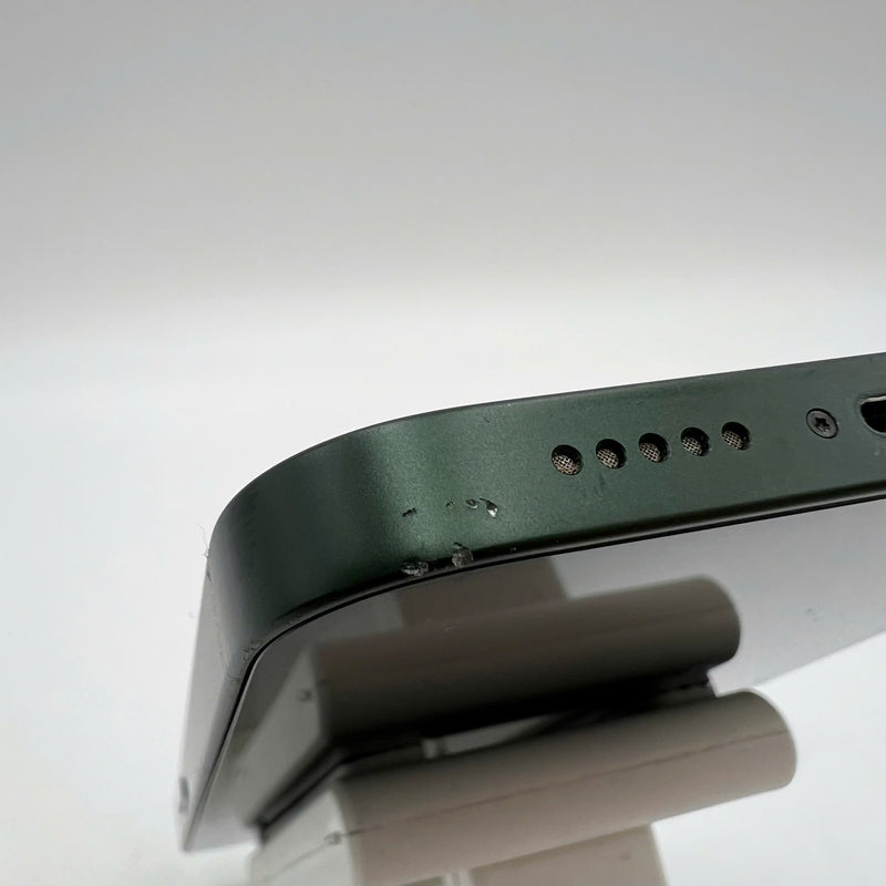 iPhone 13 256GB Xanh Lá 98% pin 100% Máy đã trả hết tiền mạng dùng như Quốc tế Apple (Đã thay pin, màn xước, viền xước) - HH2603