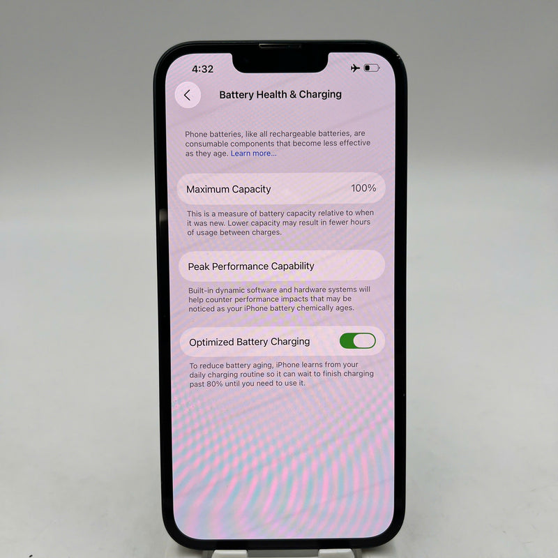 iPhone 13 128GB Đen 98% pin 100% Quốc tế từ AU (Không dùng sim AU - Đã thay pin, ám viền, xước viền) - HH3830