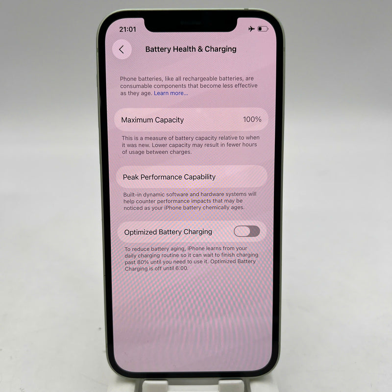 iPhone 12 128GB Xanh Lá 98% pin 100% Máy đã trả hết tiền mạng dùng như Quốc tế Apple (Đã thay pin, màn xước) - HH1937