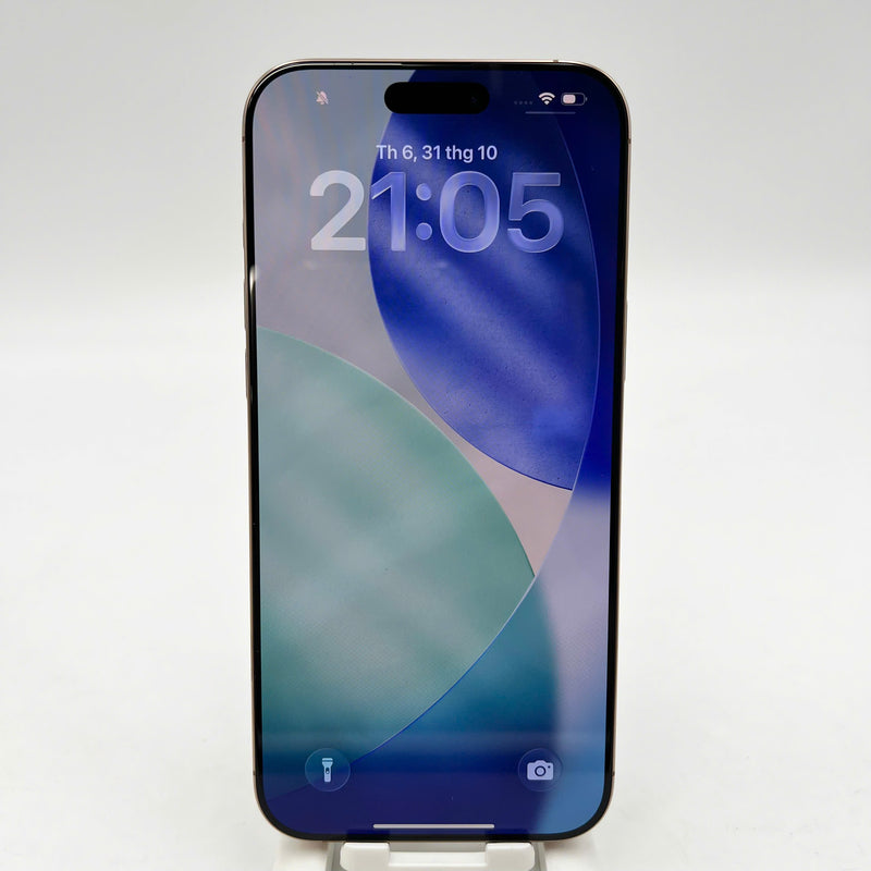 iPhone 16 Pro Max 512GB Vàng Sa Mạc 98% pin 100% Quốc tế Apple (sạc 12 lần, xước màn nhẹ) - HH1397