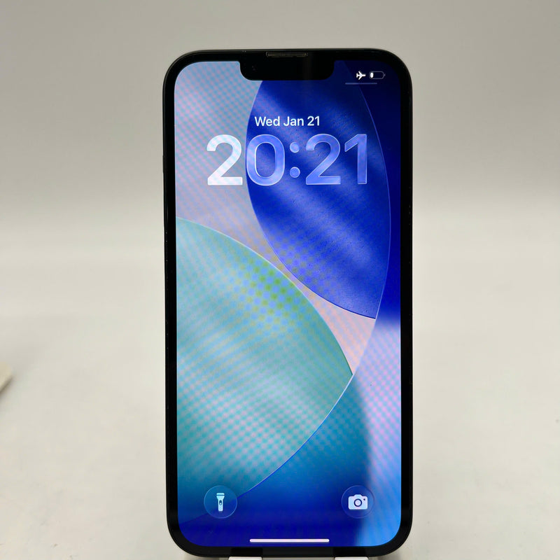 iPhone 13 256GB Đen 98% pin 100% Máy đã trả hết tiền mạng dùng như Quốc tế Apple (Đã thay pin, xước viền cam, viền xước) - HH6588