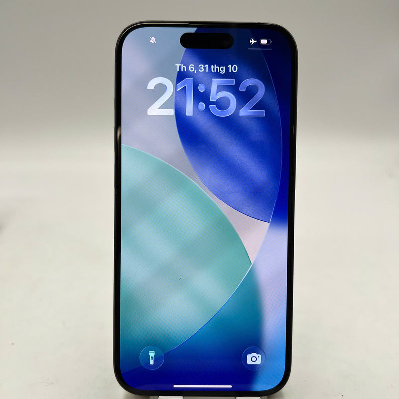 iPhone 15 Pro 256GB Đen 98% pin 100% Quốc tế từ AU (Không dùng sim AU - Đã thay pin, đốm 0.5x) - HH6093