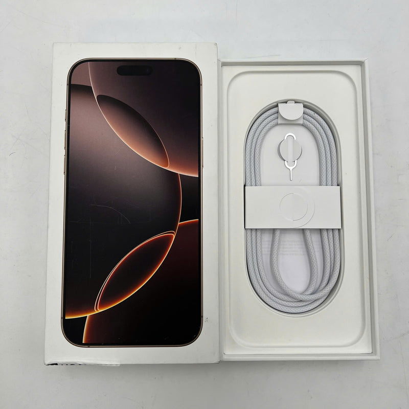 iPhone 16 Pro Max 256GB Vàng Sa Mạc 100% Fullbox Quốc tế từ Apple bản VN/A - HH8014