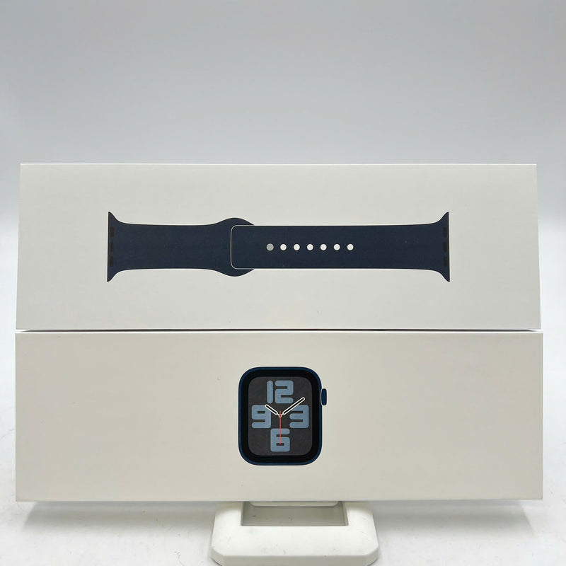 Apple watch SE2 44mm 4G + GPS Midnight Aluminum Case / Midnight Sport Band Nguyên Hộp Từ Au