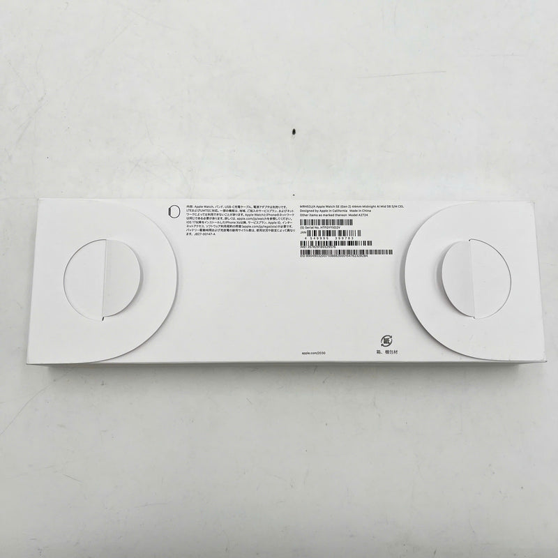 Apple watch SE2 44mm 4G + GPS Midnight Aluminum Case / Midnight Sport Band Nguyên Hộp Từ Au