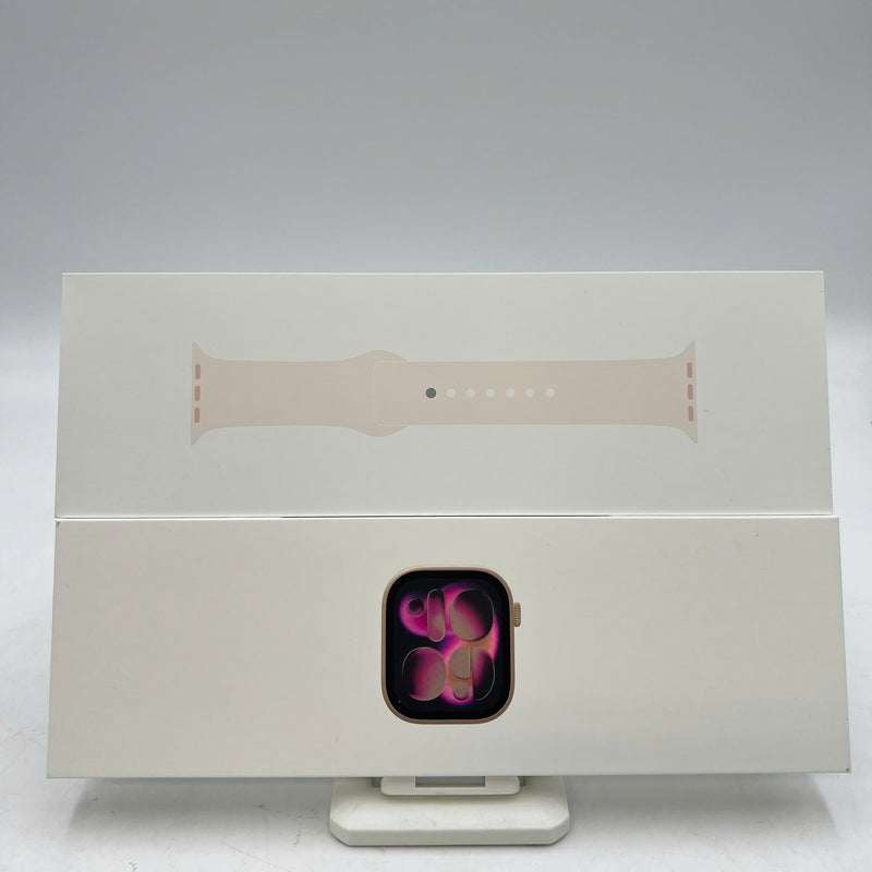 Apple Watch Series 11 GPS 42mm Nguyên Hộp Rose Gold Aluminum Case / Light Blush Sport Band