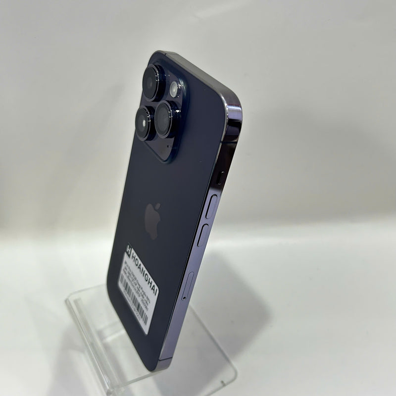 iPhone 14 Pro 256GB Tím 98% pin 100% Quốc Tế Apple (màn xước,viền xước, đốm 0,5x/3x,ĐTP) - HH5001