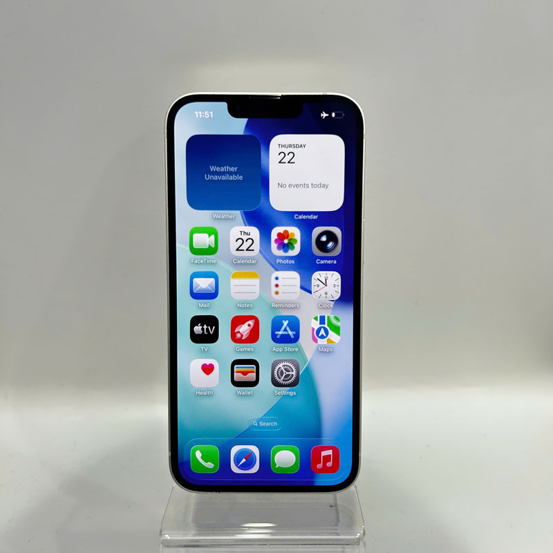 iPhone 13 128GB Trắng 98% pin 100% Máy đã trả hết tiền mạng dùng như Quốc tế Apple (xước viền,ĐTP) - HH8717