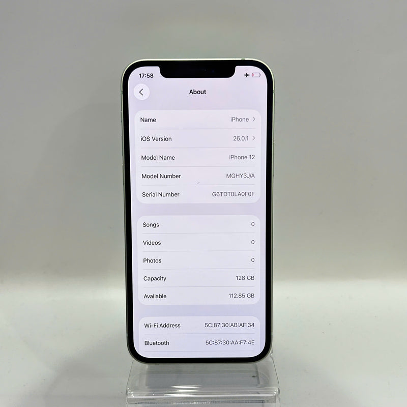 iPhone 12 128GB Xanh Lá 98% pin 100% Máy đã trả hết tiền mạng dùng như Quốc tế Apple (Đã thay pin) - HH6592