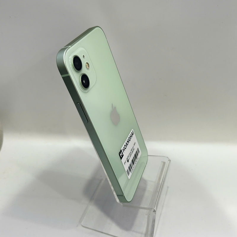 iPhone 12 128GB Xanh Lá 98% pin 100% Máy đã trả hết tiền mạng dùng như Quốc tế Apple (Đã thay pin) - HH6592