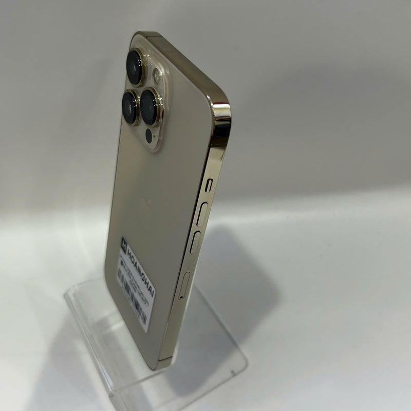 iPhone 13 Pro 128GB Vàng 98% pin 100% Máy đã trả hết tiền mạng dùng như Quốc tế Apple (đốm 3x,màn xước,ĐTP) - HH3498
