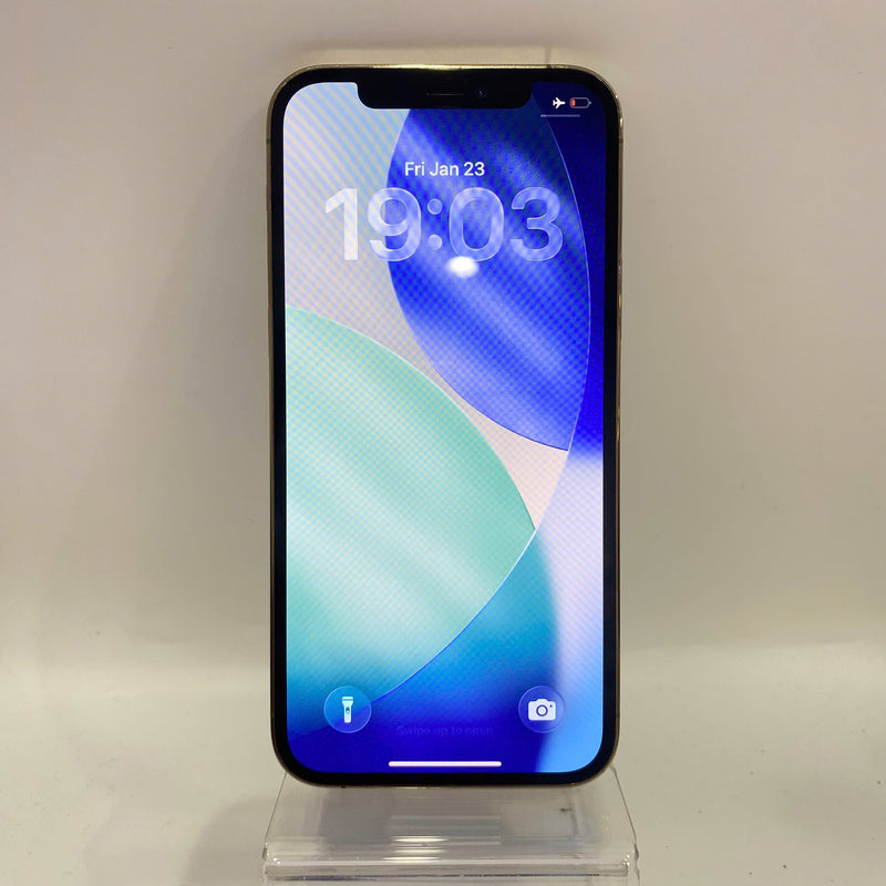 iPhone 12 Pro 128GB Vàng 98% pin 100% Máy đã trả hết tiền mạng dùng như Quốc tế Apple (đốm 1x,móp viền,xước viền, ĐTP) - HH0227