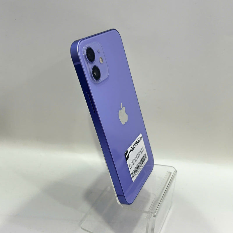 iPhone 12 128GB Tím 98% pin 100% Quốc tế từ AU (Không dùng sim AU - xước viền nhẹ, ĐTP) - HH4281