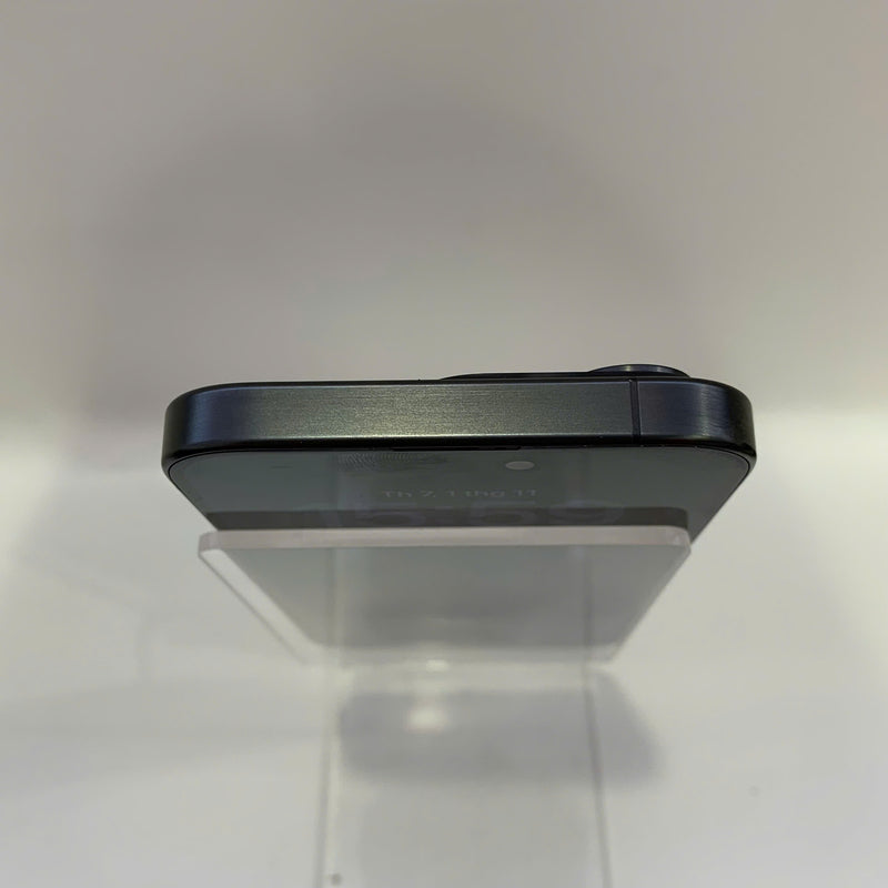 iPhone 15 Pro 128GB Đen 98% pin 100% Quốc Tế Apple (ám mặt lưng,xước sơn viền,ĐTP) - HH3204