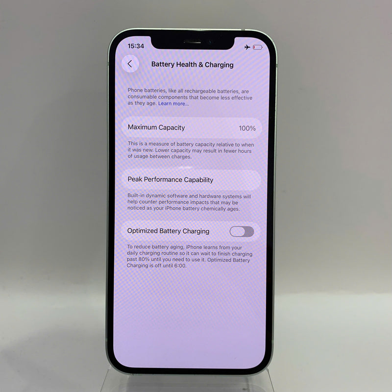 iPhone 12 128GB Xanh Lá 98% pin 100% Máy đã trả hết tiền mạng dùng như Quốc tế Apple (sứt viền, ĐTP) - HH7407