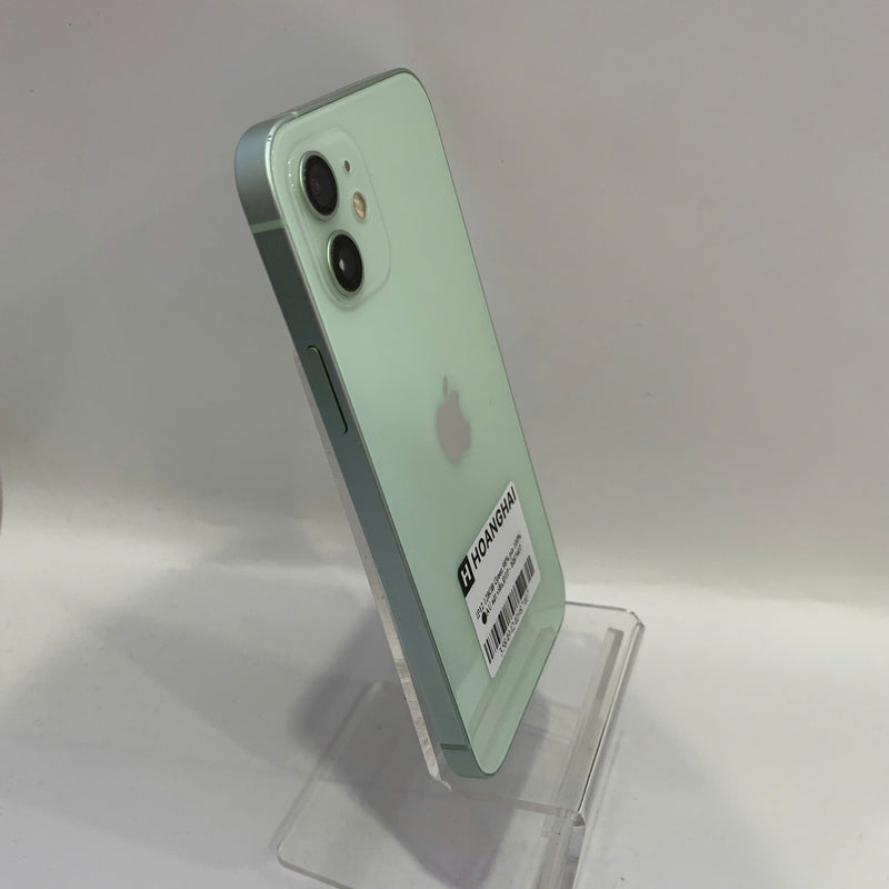 iPhone 12 128GB Xanh Lá 98% pin 100% Máy đã trả hết tiền mạng dùng như Quốc tế Apple (sứt viền, ĐTP) - HH7407
