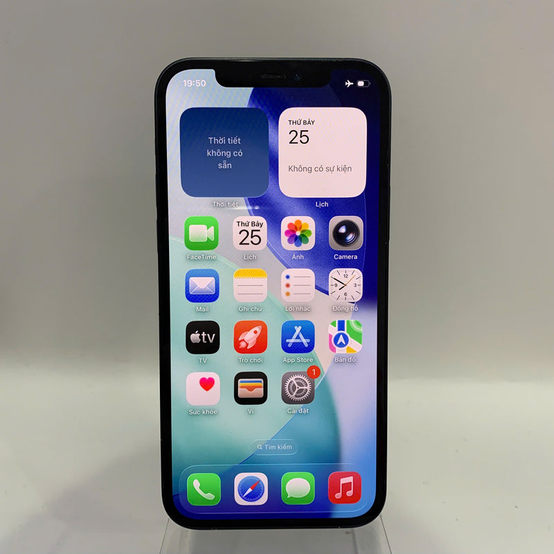 iPhone 12 128GB Đen 98% pin 100% Máy đã trả hết tiền mạng dùng như Quốc tế Apple (xước viền, viền cam xước, ĐTP) - HH7226