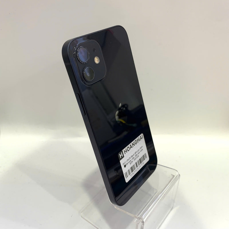 iPhone 12 128GB Đen 98% pin 100% Máy đã trả hết tiền mạng dùng như Quốc tế Apple (xước viền, viền cam xước, ĐTP) - HH7226