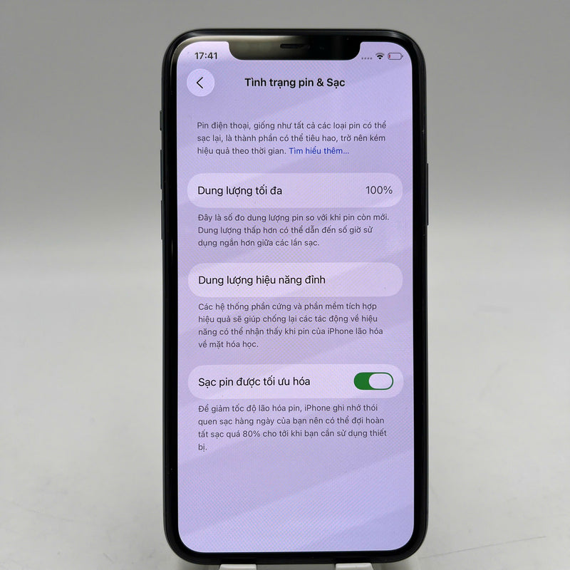 iPhone 11 Pro 256GB Xanh Lá 98% pin 100% Máy đã trả hết tiền mạng dùng như Quốc tế Apple (Đã thay pin, xước màn, xước viền, đốm 1x) - HH9426