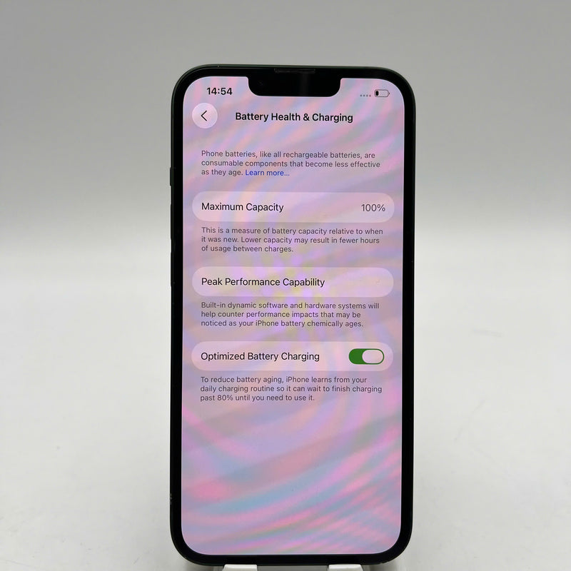 iPhone 13 256GB Xanh Lá 98% pin 100% Máy đã trả hết tiền mạng dùng như Quốc tế Apple (Đã thay pin, màn xước, viền xước) - HH2603