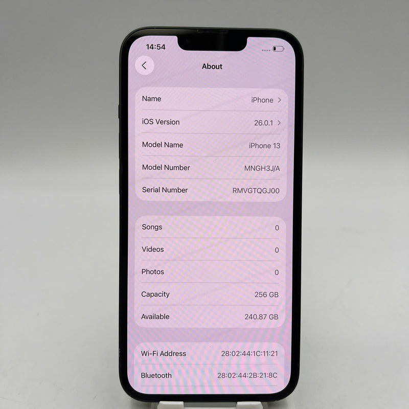 iPhone 13 256GB Xanh Lá 98% pin 100% Máy đã trả hết tiền mạng dùng như Quốc tế Apple (Đã thay pin, màn xước, viền xước) - HH2603