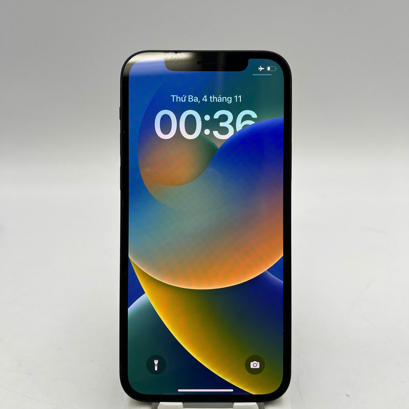 iPhone 12 64GB Đen 98% pin 98% Máy đã trả hết tiền mạng dùng như Quốc tế Apple - HH3860