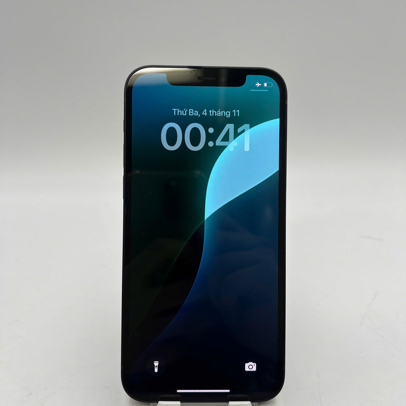 iPhone 12 64GB Đen 98% pin 85% Máy đã trả hết tiền mạng dùng như Quốc tế Apple - HH2799