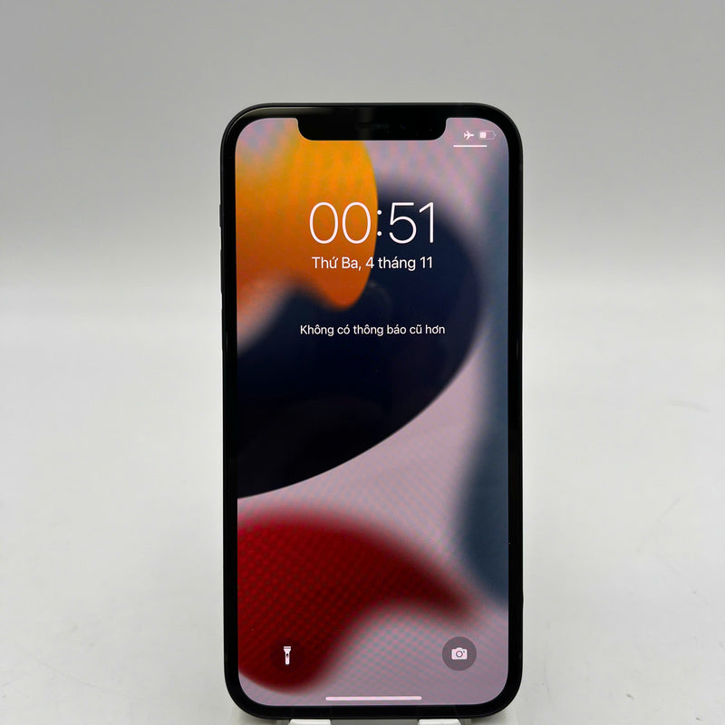 iPhone 12 64GB Đen 98% pin 90% Máy đã trả hết tiền mạng dùng như Quốc tế Apple - HH2156