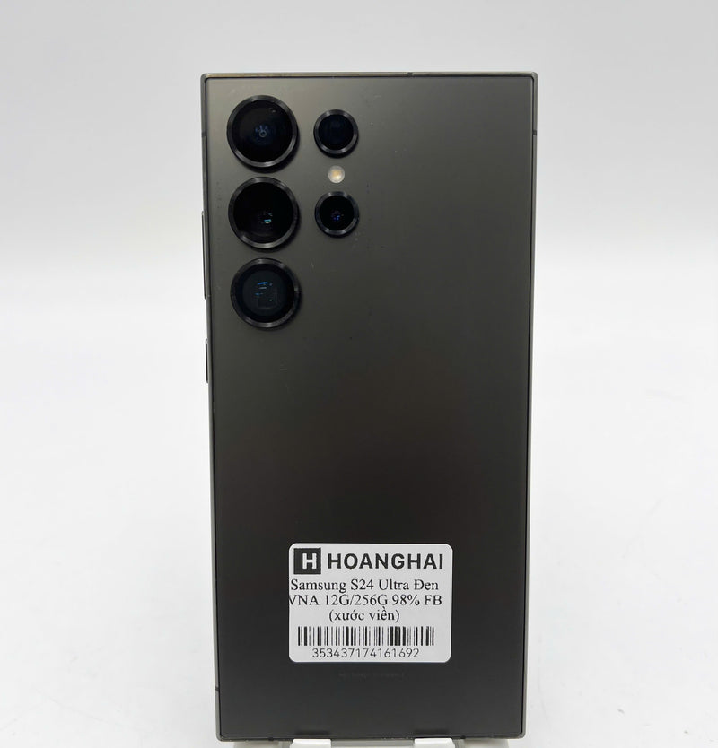 Samsung Galaxy S24 Ultra Đen 12GB/256GB 98% Fullbox (Bản VN/A - xước viền)