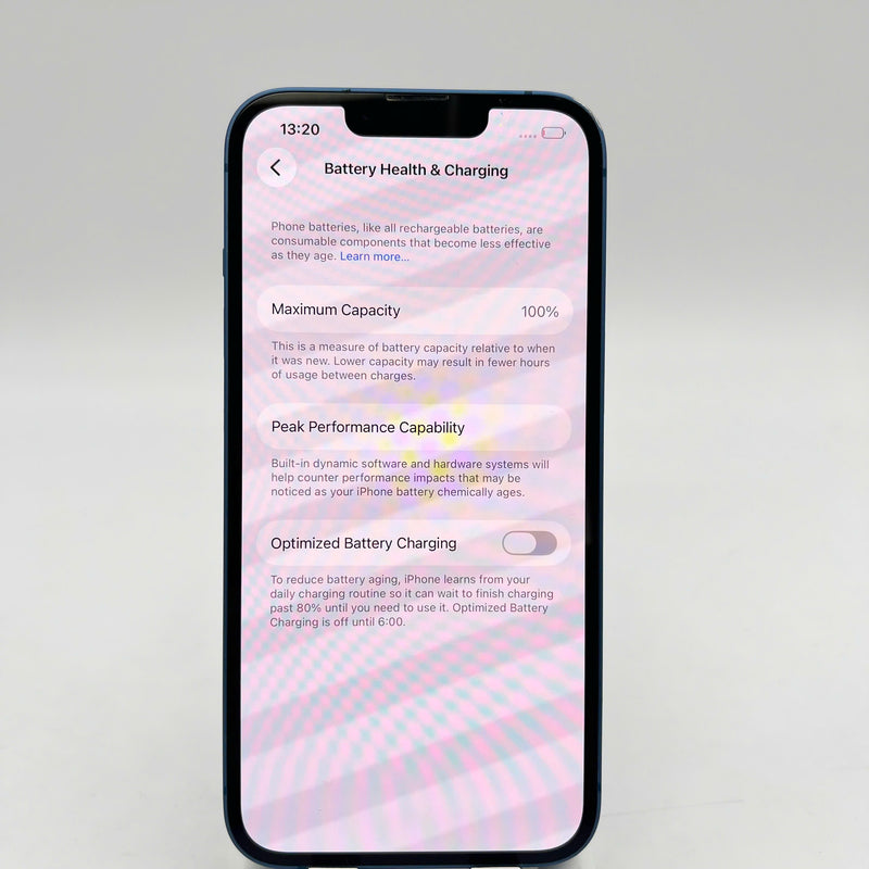 iPhone 13 128GB Xanh Dương 98% pin 100% Quốc tế Apple (Đã thay pin, xước viền) - HH4384
