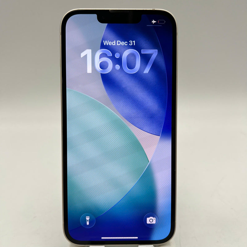 iPhone 13 256GB Trắng 98% pin 100% Quốc tế từ SB (Không dùng sim SB - Đã thay pin, màn xước, viền xước) - HH9359