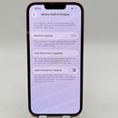 iPhone 13 128GB Đỏ 98% pin 100% Quốc tế từ AU (Không dùng sim AU - đã thay pin, ám viền, xước viền cam) - HH1464