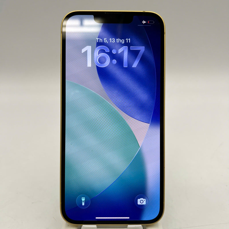 iPhone 14 128GB Vàng 98% pin 100% Quốc tế Apple (Đã thay pin, móp viền) - HH7165