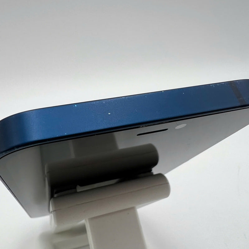 iPhone 12 256GB Xanh Dương 98% pin 100% Máy đã trả hết tiền mạng dùng như Quốc tế Apple (Đã thay pin, xước viền, xước viền cam) - HH9630