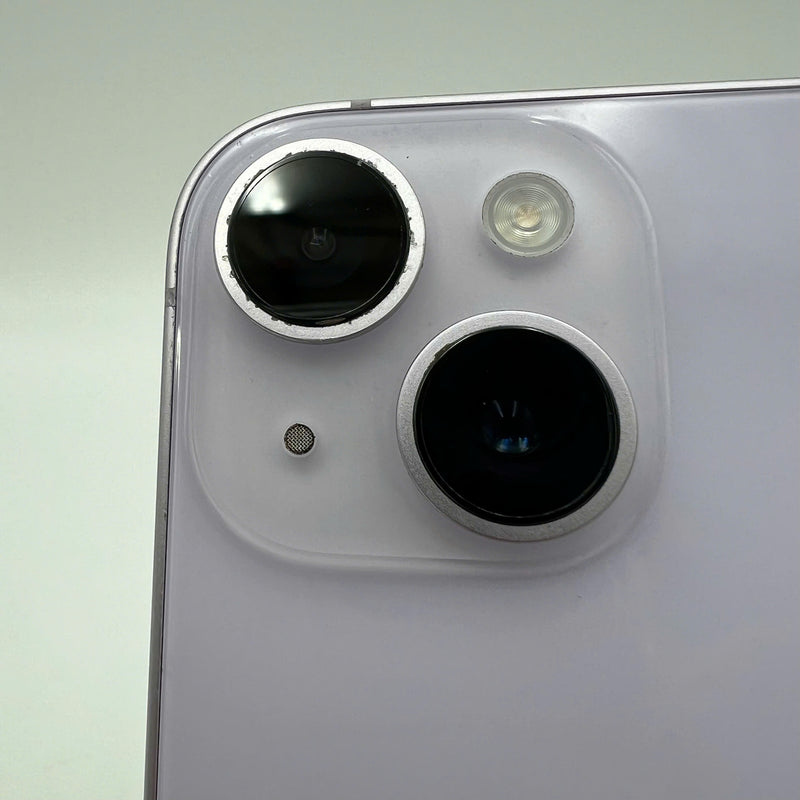 iPhone 14 256GB Tím 98% pin 100% Quốc tế từ AU (Không dùng sim AU - xước viền,xước viền cam,ĐTP) - HH4124