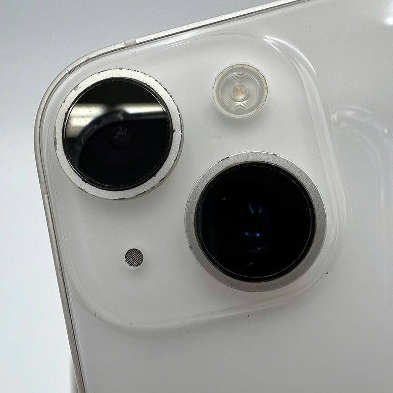 iPhone 14 256GB Trắng 98% pin 100% Quốc tế từ AU (Không dùng sim AU - Đã thay pin, màn viền xước, xước viền cam) - HH5659