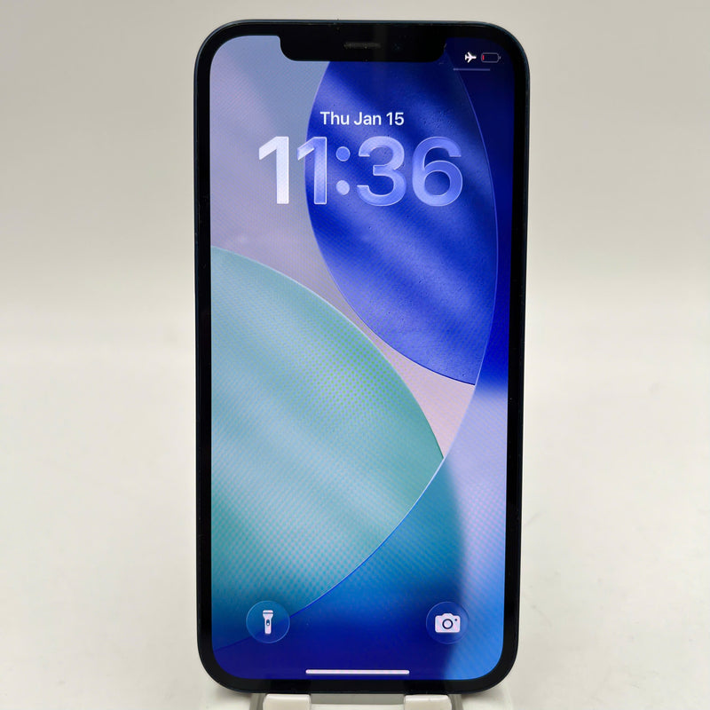 iPhone 12 128GB Xanh dương 98% pin 100% Máy đã trả hết tiền mạng dùng như Quốc tế Apple (Đã thay pin, xước viền cam, xước sơn viền) - HH5370