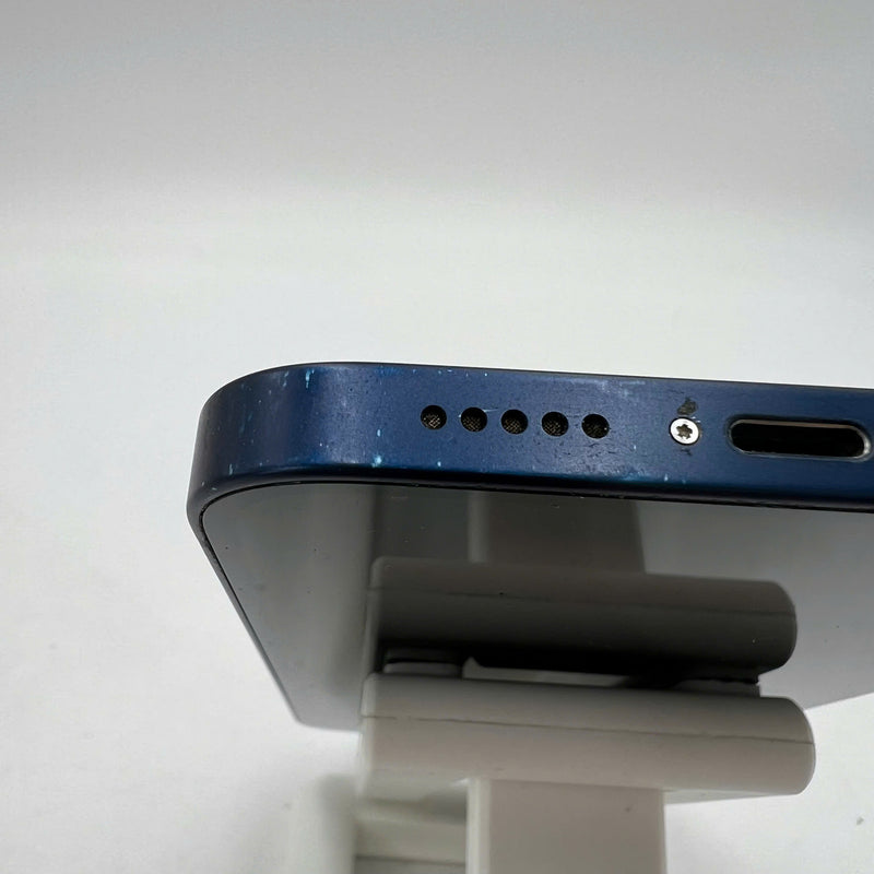 iPhone 12 128GB Xanh dương 98% pin 100% Máy đã trả hết tiền mạng dùng như Quốc tế Apple (Đã thay pin, xước viền cam, xước sơn viền) - HH5370