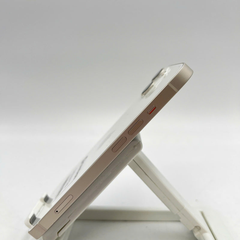 iPhone 13 128GB အဖြူရောင် 98% ဘက်ထရီ 100% နိုင်ငံတကာ DCM (DCM ဆင်းမ်မရှိပါ - ဘက်ထရီ အစားထိုး) - HH1400 