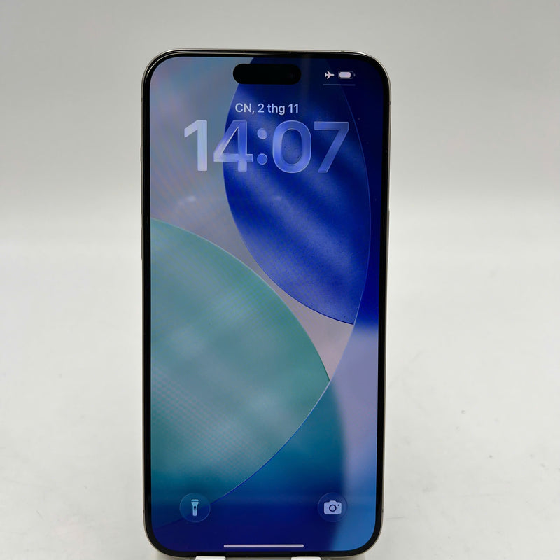 iPhone 15 Pro Max 256GB Tự Nhiên 98% pin 100% Quốc tế Apple (Đã thay pin) - HH2371