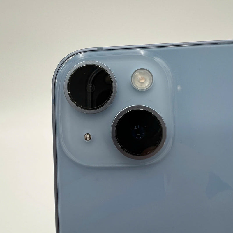 iPhone 14 128GB Xanh Dương 98% pin 100% Quốc tế từ AU (Không dùng sim AU - Đã thay pin, viền cam xước) - HH1193