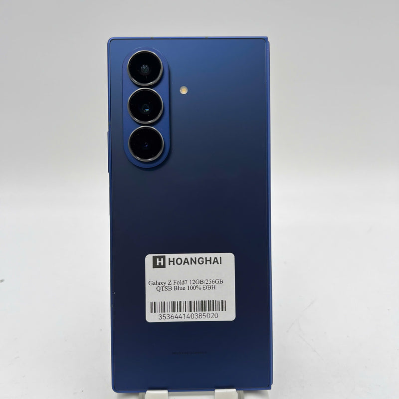 Samsung Galaxy Z Fold 7 5G Xanh Navy 12GB/256GB 100% ĐBH Quốc tế từ SB (Không dùng sim SB) - HH5020
