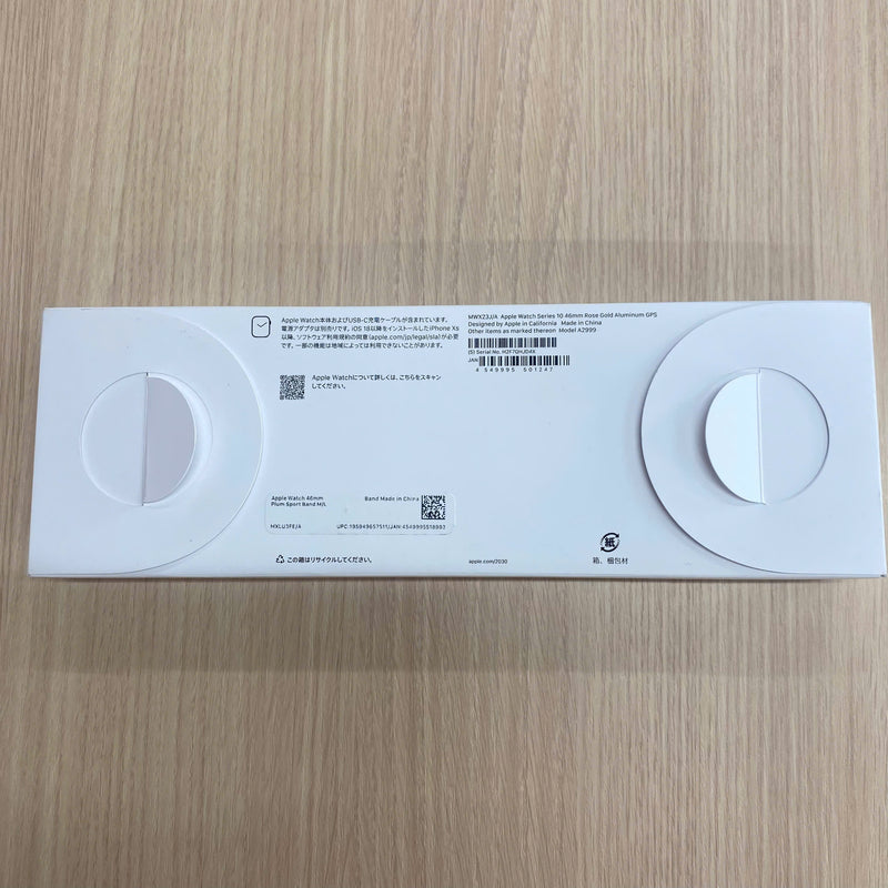 Apple Watch Series 10 46mm GPS Nguyên Hộp Rose Gold Alumium / Plum Sport Band