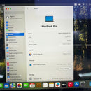 Macbook Pro 2022 13.3in Xám Apple M2/ RAM 16GB/ SSD 256GB 98% BPTA (sạc 128 lần)