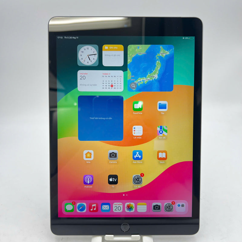 iPad Gen 9 10.2" 64GB Xám 4G + Wifi 98% Fullbox từ SB - HH8742